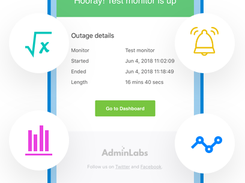 Admin Labs' Website Monitoring Screenshot 1