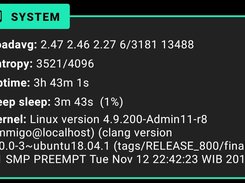 Admin11 Kernel Screenshot 1