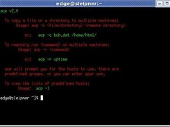 Help Screen