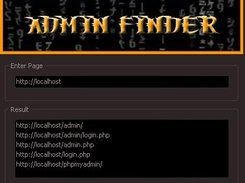 Admin Finder Screenshot 1