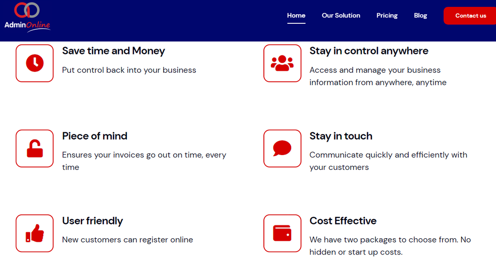 AdminOnline Screenshot 1