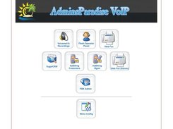 Phone and Fax System icons for Web Based Administration