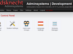 Adminsystems Control Panel