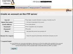 adminvsftpd Screenshot 1