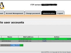 adminvsftpd Screenshot 2