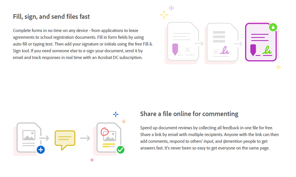 Adobe Document Cloud Screenshot 1