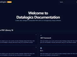 Datalogics PDF  Software Documentation