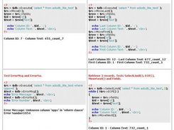 ADOdb Lite Test Program Example Page 2