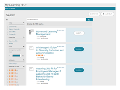 ADP Learning Management Screenshot 1