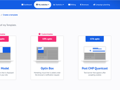 User collection template