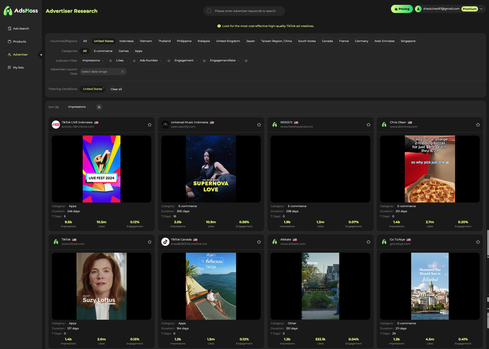 AdsMoss Screenshot 1