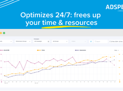 Optimizes 24/7 - frees up your time and resources.