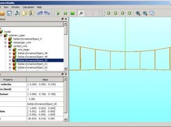 Model of catenary span in ADSS