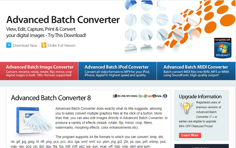 Advanced Batch Converter Screenshot 1