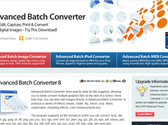 Advanced Batch Converter Screenshot 1