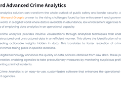 Wynyard Advanced Crime Analytics Screenshot 1