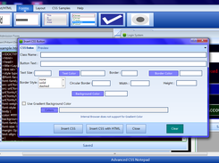 Advanced CSS Notepad Screenshot 3