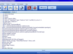 Advanced CSS Notepad Screenshot 4