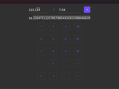 Advanced Division (Flutter) running on Windows