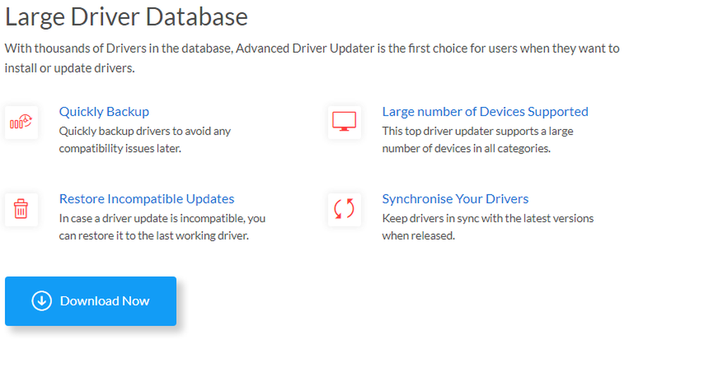 Advanced Driver Updater Screenshot 1