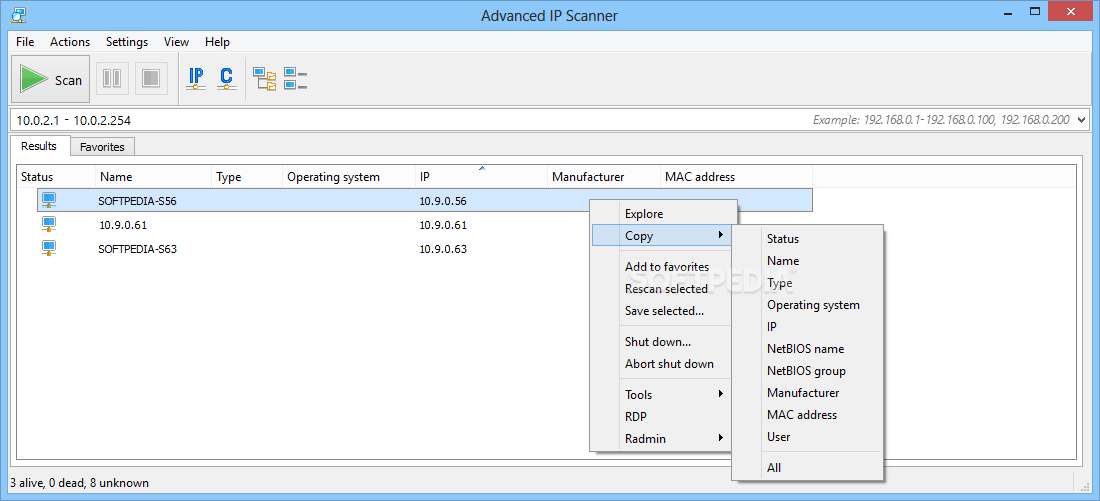 Scanner на русском. Advanced_ip_scanner_2.5.3850. advanced ip scanner. ipscan advanced. • advanced ip scanner описание.
