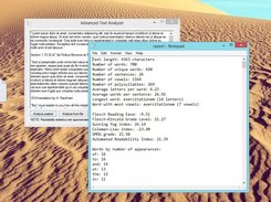 Advanced Text Analyzer Screenshot 3