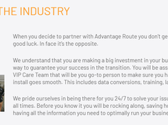 Advantage Route Mango Screenshot 1