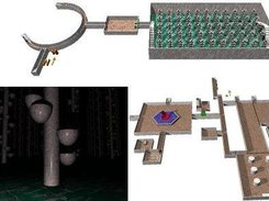 Level overview and inside dungeon view