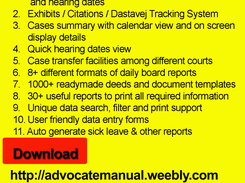 Legal case software 