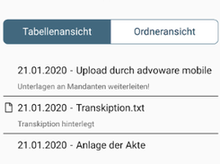 Advoware Screenshot 1