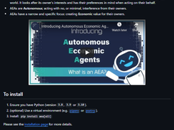 AEA Framework Screenshot 1