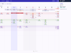 Calendar - Aircraft view