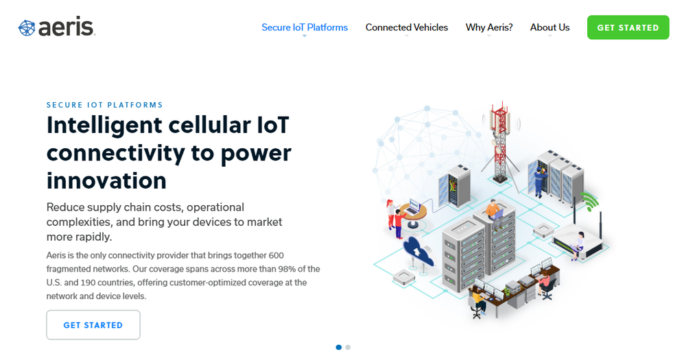 Aeris IoT Connectivity Management Screenshot 1