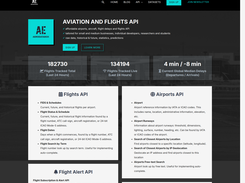 AeroDataBox Landing Page