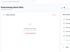 Clinic Dashboard