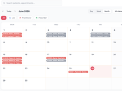 Monthly Calendar