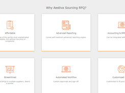 Aestiva Sourcing RFQ Screenshot 1