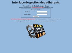Page de connexion