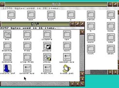 EcoGreen - an ice-wm theme ported to XaAES req > 256 colors