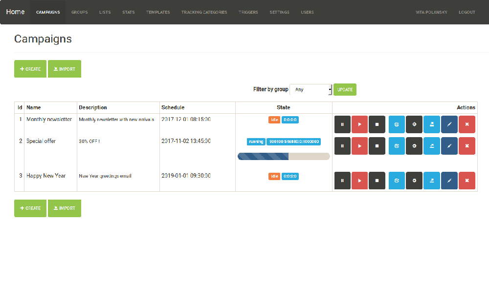 Afterlogic Triton Screenshot 1