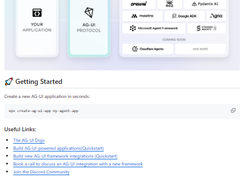 AG-UI Screenshot 1