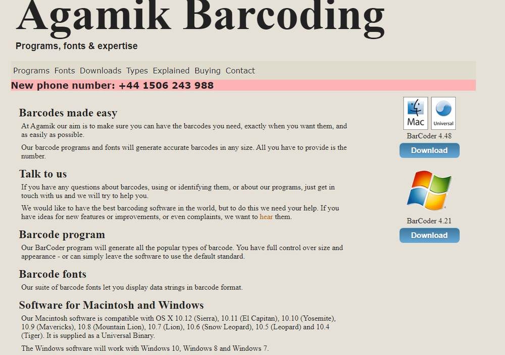 Agamik Barcoder Screenshot 1