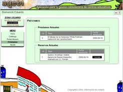 Gestión de préstamos.