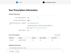 Secure Online Medicare Rx Data Collection Tool