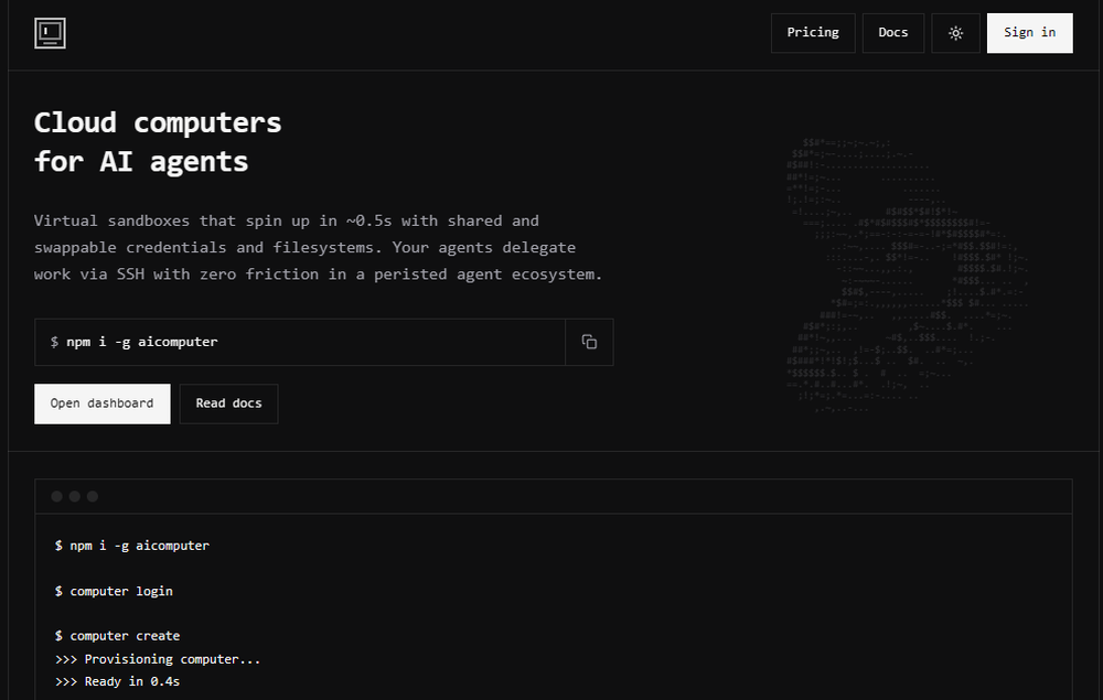 Agent Computer Screenshot 1