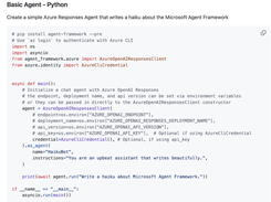 Agent Framework Screenshot 3