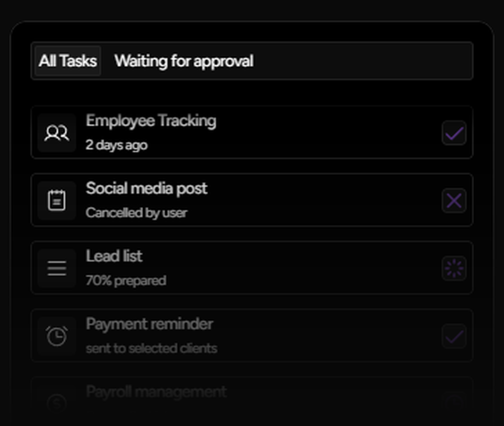 Agentative Screenshot 1