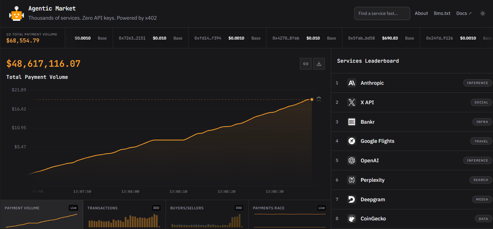 Agentic.Market Screenshot 1