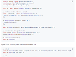 agentOS Screenshot 1