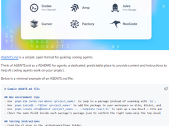 agents.md Screenshot 1